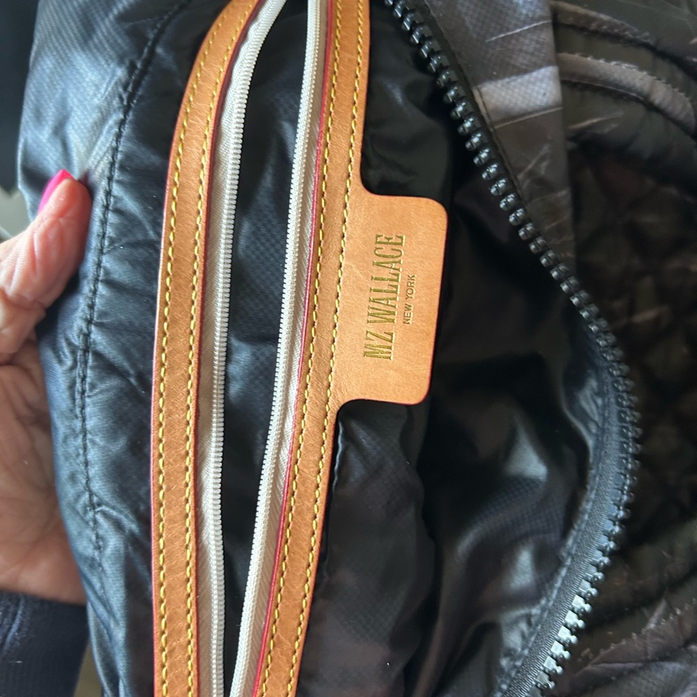 MZ Wallace Black Quilted Bag Large size - Picture 5 of 11